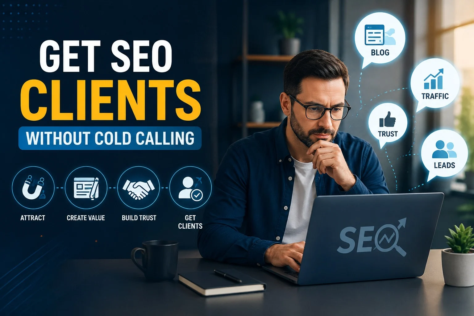 How to Get SEO Clients Without Cold Calling: A Trust-First System